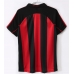 AC Milan 2000-2002 Retro Domácí Dres Krátký Rukáv